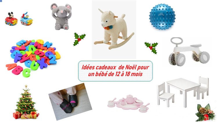 Idées cadeaux Noël pour un bébé de 12 4